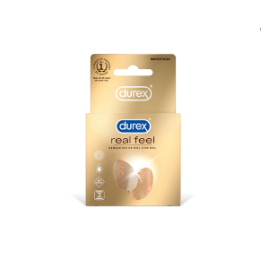 Preservativos Durex Real Feel - Caja 3 UN