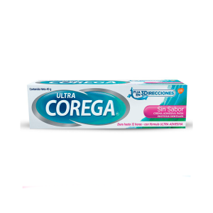 Crema AdhesIva Corega Ultra sin Sabor - Tubo 40g
