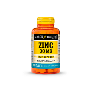 Zinc 30mg Mason - 100 Tabletas