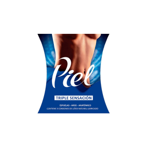 Preservativo Piel con Triple Sensación - Caja 3 UN