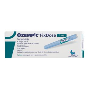 Ozempic Fixdose 4mg-3ml Solución Inyectable l Semaglutida
